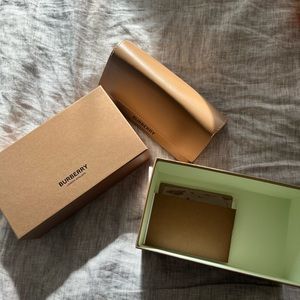 BURBERRY sunglasses case & box only